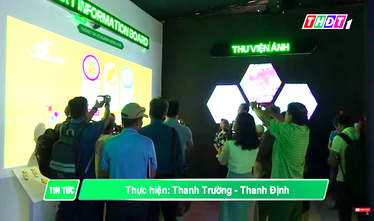 Công nghệ thực tế ảo "Vương quốc xoài Đồng Tháp" 