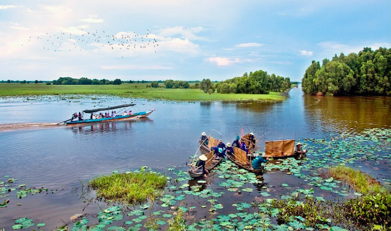 Đồng Tháp có 02 điểm đến trong Top 50 điểm đến du lịch hấp dẫn của TP.HCM và 13 tỉnh, thành ĐBSCL