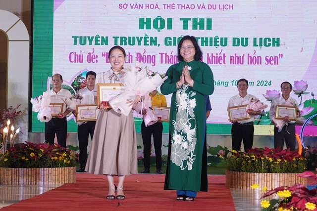 TP Sa Đéc đạt giải Nhất Hội thi Tuyên truyền, giới thiệu du lịch tỉnh lần thứ I