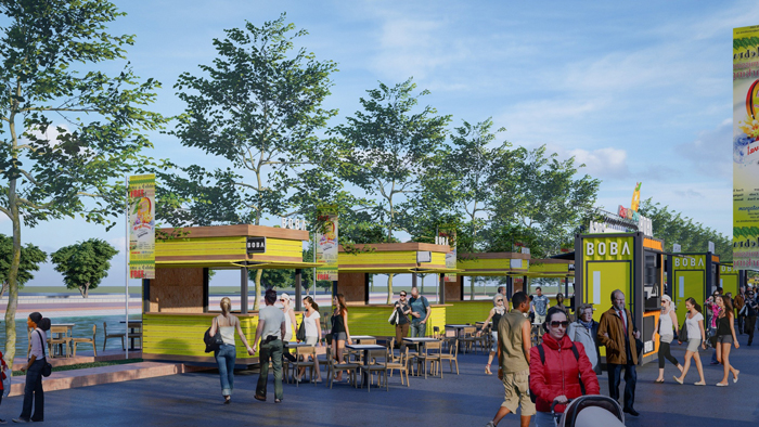 Tuyến phố ẩm thực xoài thành phố Cao Lãnh