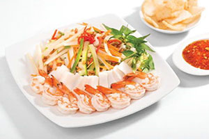 Gỏi ngó sen hải sản