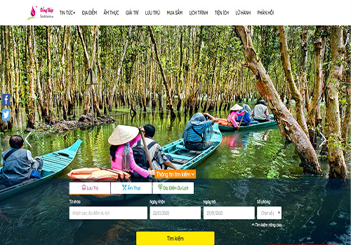 Ngày 23/01/2020 (nhằm ngày 29 Tết Nguyên đán Canh Tý) Đồng Tháp khai trương Cổng thông tin du lịch thông minh