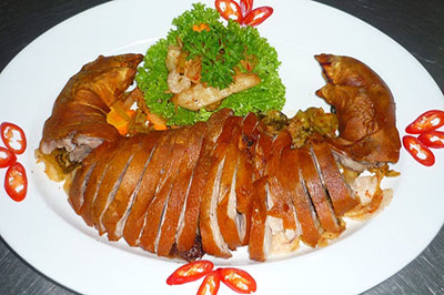 Giò heo chiên giòn