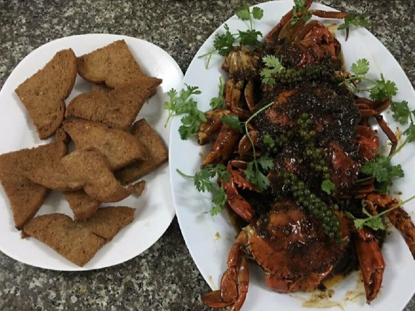 Cua sốt tiêu đen