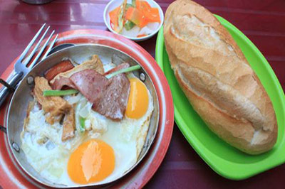 Bánh mì ốp la